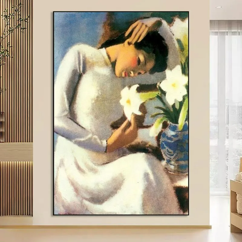 Bà Sáu – người mẫu Hà thành xưa, nguồn cảm hứng để danh họa hoàn thiện kiệt tác.