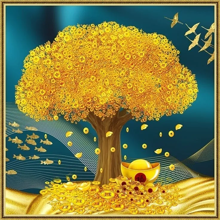 tranh phong thủy hút tài lộc