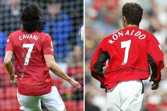 Ronaldo mặc áo số mấy